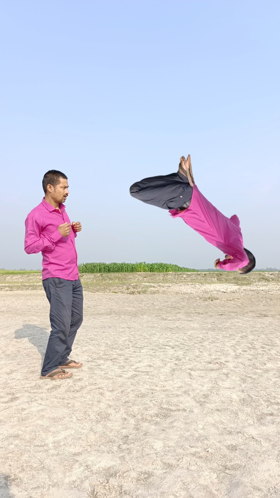 Spining man twin brother funny magical vfx video #funny #vfx #vfxmantu